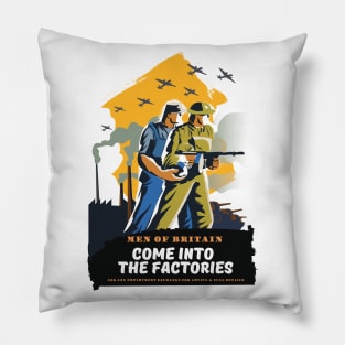 Men of Britain Pillow