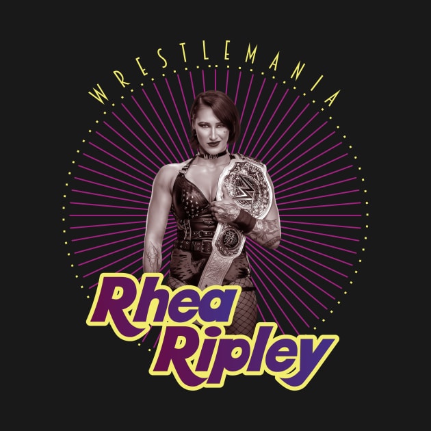 rhea ripley by mapasakehh