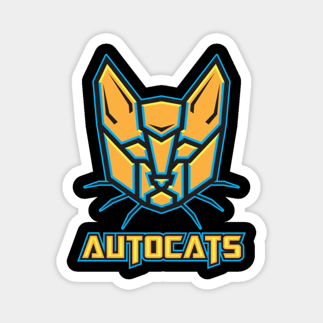 Autocats V2 Magnet by EnriqueV242