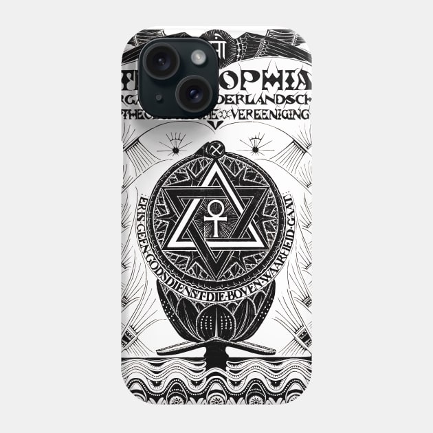 Cover for a Theosophy tract Phone Case by UndiscoveredWonders