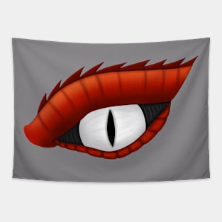 Dragon's Eye Red/White Tapestry