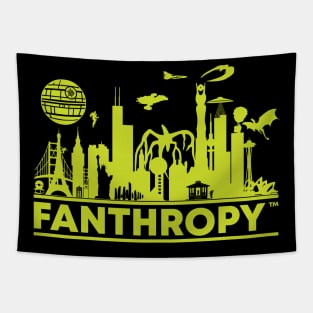 Fanthropy Skyline Tapestry