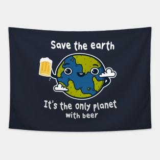 Save the earth Tapestry