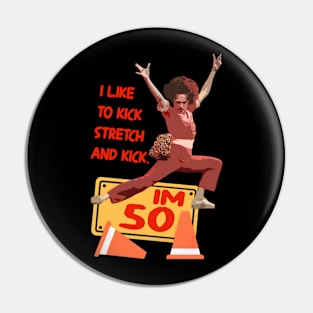 sally o'malley I'm 50 i like to kick, streth, and kick! Pin