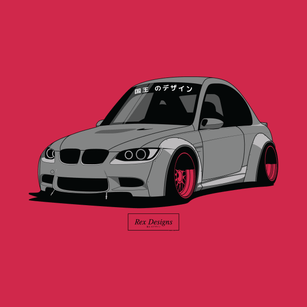 BMW E92 (Grey) by RexDesignsAus