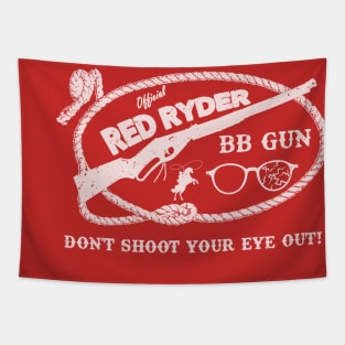 Christmas Story Red Ryder BB Gun Tapestry