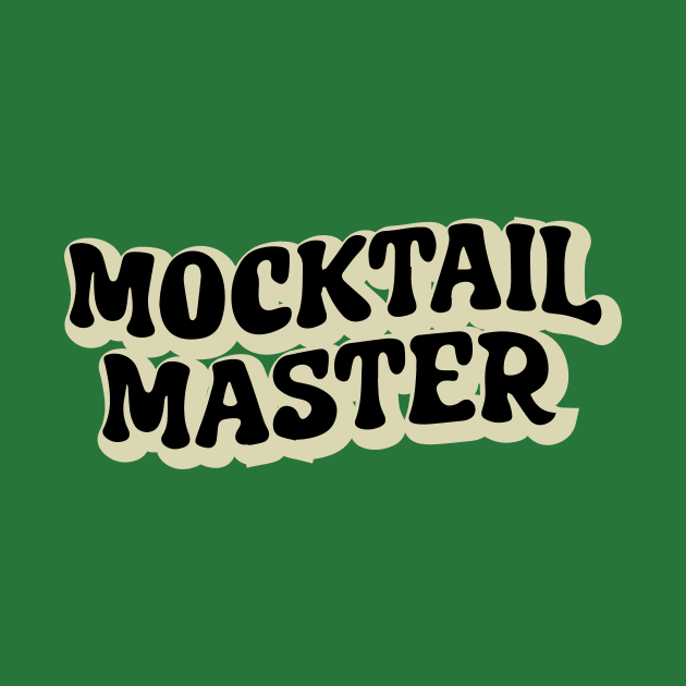 Mocktail Bar Bartender Recipes Mocktail Master by A Floral Letter Capital letter A | Monogram, Sticker