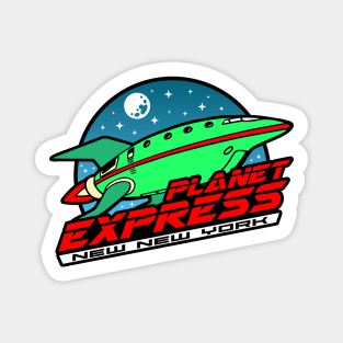 Space ship logo Magnet