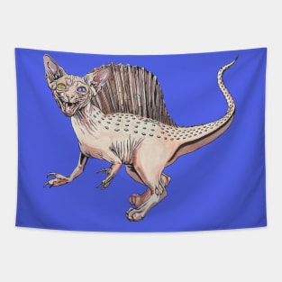 Spinosaurus Sphynx Tapestry