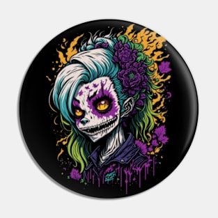 Chic Macabre - Halloween Zombie Pin