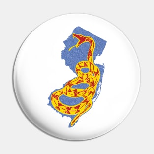 New Jersey Gadsden Snake Pin