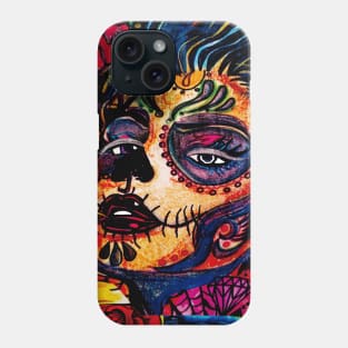 catrina orange Phone Case