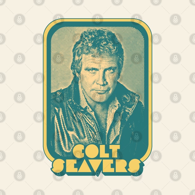 Colt Seavers / 80s TV Retro Design by DankFutura