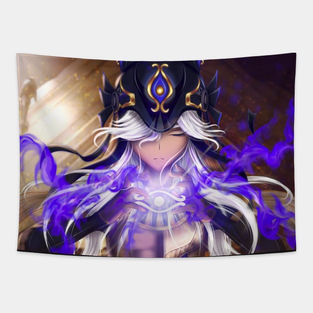 Cyno-Genshin Impact Tapestry by Katzui