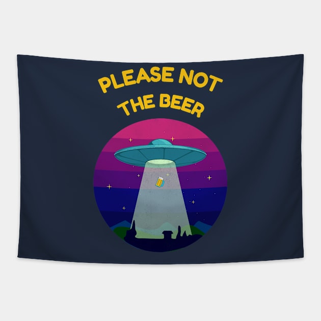 Please not the beer! Tapestry by CLPDesignLab