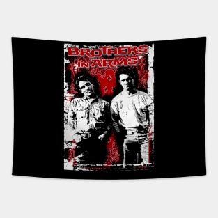 Neal Cassady And Jack Kerouac Design Tapestry