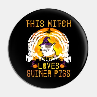 This Witch Loves Guinea Pigs Halloween (143) Pin