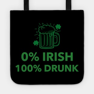 funny st patrick's day Tote