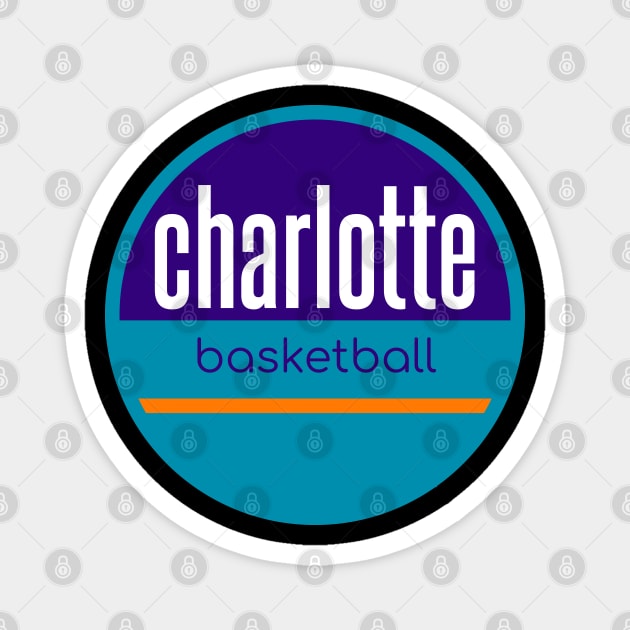 charlotte hornets basketball Magnet by BVHstudio