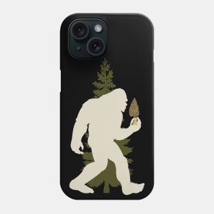 mushroom hunting - bigfoot Mushroom Phone Case