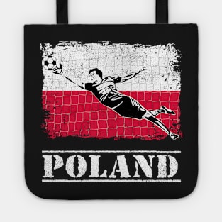 Poland Soccer Goalie Goal Keeper Shirt Tote