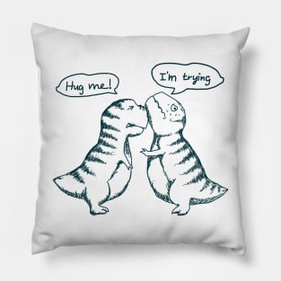 Dino Love! Hug Me! Pillow