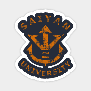 Saiyan University (gold) Magnet