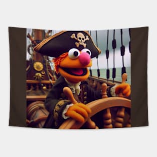 Puppet pirate Tapestry