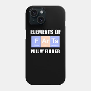 Elements of Pull My Finger Phone Case