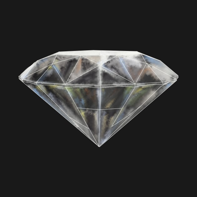 Diamond Crystal Birthstone by DesignsBySaxton