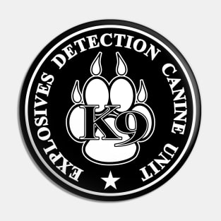 K9 Explosives Detection Canine Unit Pin