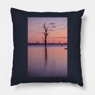 Lake Mulwala, Yarrawonga, Victoria, Australia Pillow