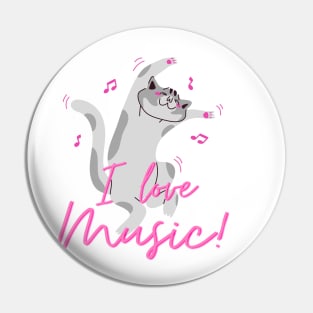 i love music Pin