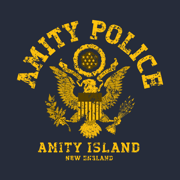 Jaws — Amity Police by GraphicGibbon