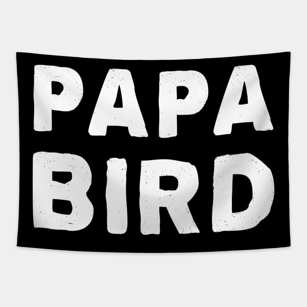 Papa Bird Tapestry by adik