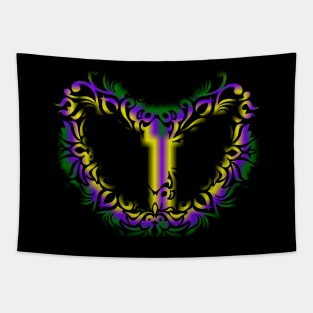 Mardi Gras mask design Tapestry