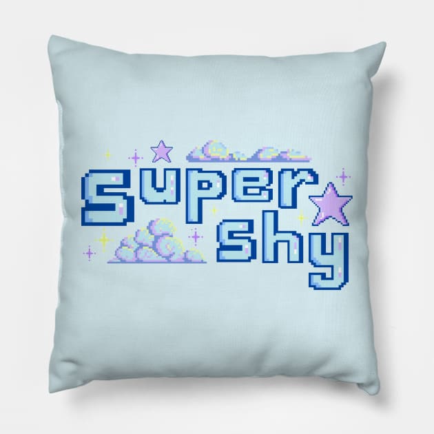 Super shy - New Jeans Pillow by mrnart27