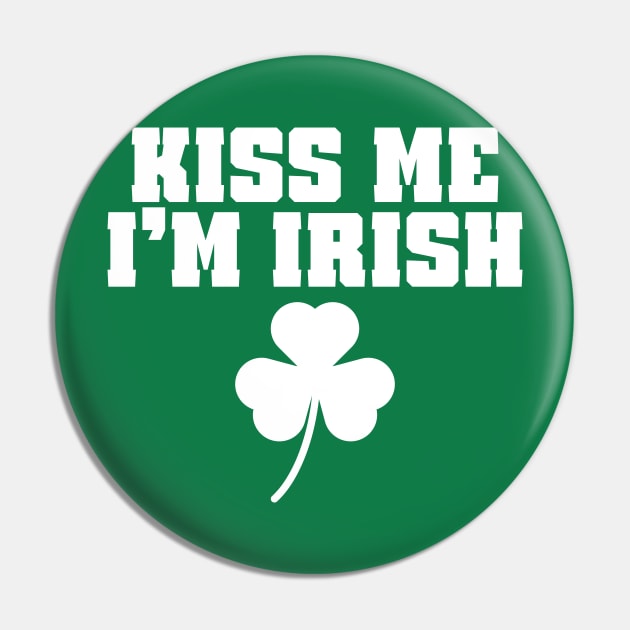 Kiss Me Im Irish Baby Tee Pin by Emma
