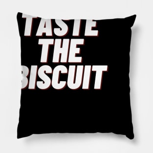 taste the biscuit Pillow