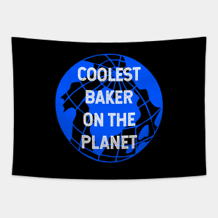 Coolest Baker on the Planet Tapestry