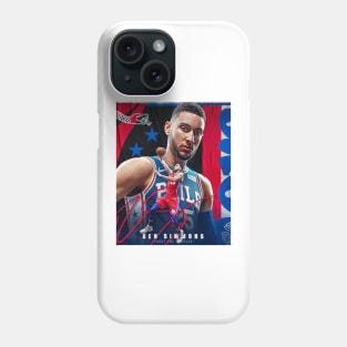 Ben Simmons Philadelphia Sports Art Phone Case