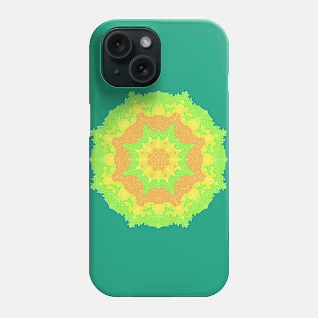 Citrus Mandala Phone Case by Emberpixie