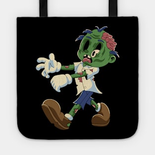 Funny Zombie Halloween Tote