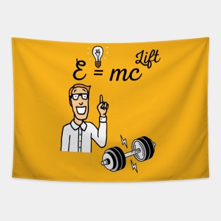 Lifting Scientist Tapestry