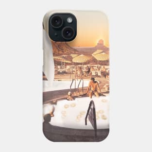 Poolside Complimentary Breakfast Phone Case