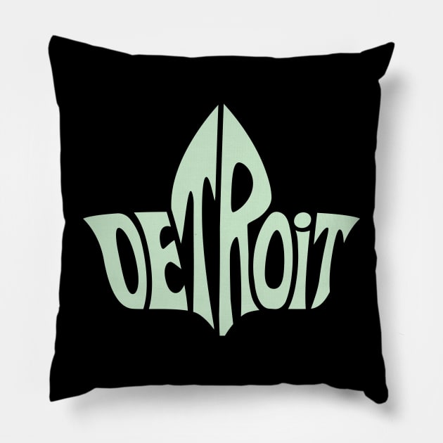 Detroit Pillow by GoshaDron
