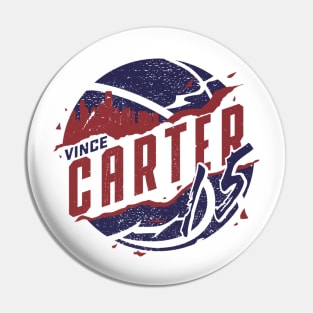 Vince Carter New Jersey Skyball Pin