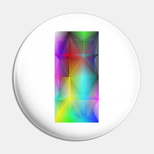 Multi-colored parallelepiped. Pin