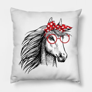 Bandana Horse Lover Pillow