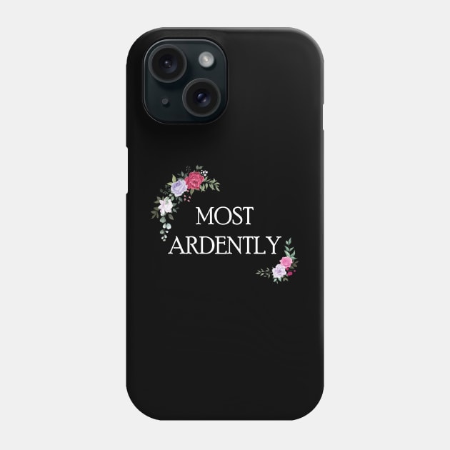 Cute Folral Design, Most Ardently, Mothers day gift Phone Case by chidadesign